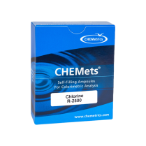 CHEMetrics® CHEMets® Refill Chlorine / Hypochlorite DPD Method (30 Ampoules)